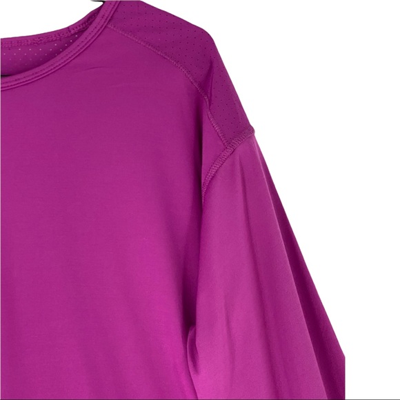 Champion C9 Women’s Active Moisture Wicking Long Sleeve Top Plum Dream Size L - Picture 6 of 14